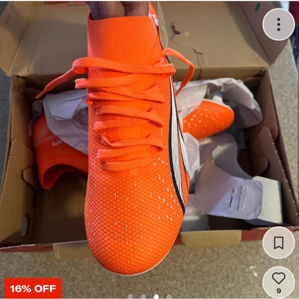 Bought these on Depop and they’re too small for me- worn once